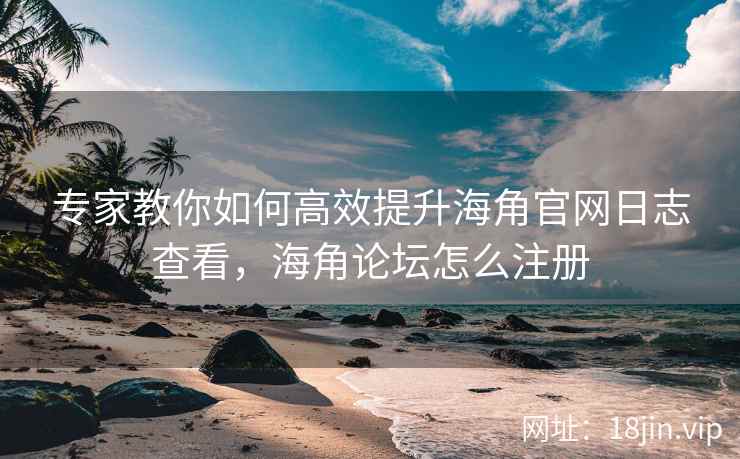 专家教你如何高效提升海角官网日志查看，海角论坛怎么注册