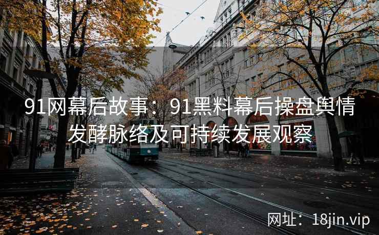 91网幕后故事：91黑料幕后操盘舆情发酵脉络及可持续发展观察